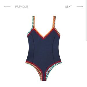 Kiini One Piece Navy Swim Suit